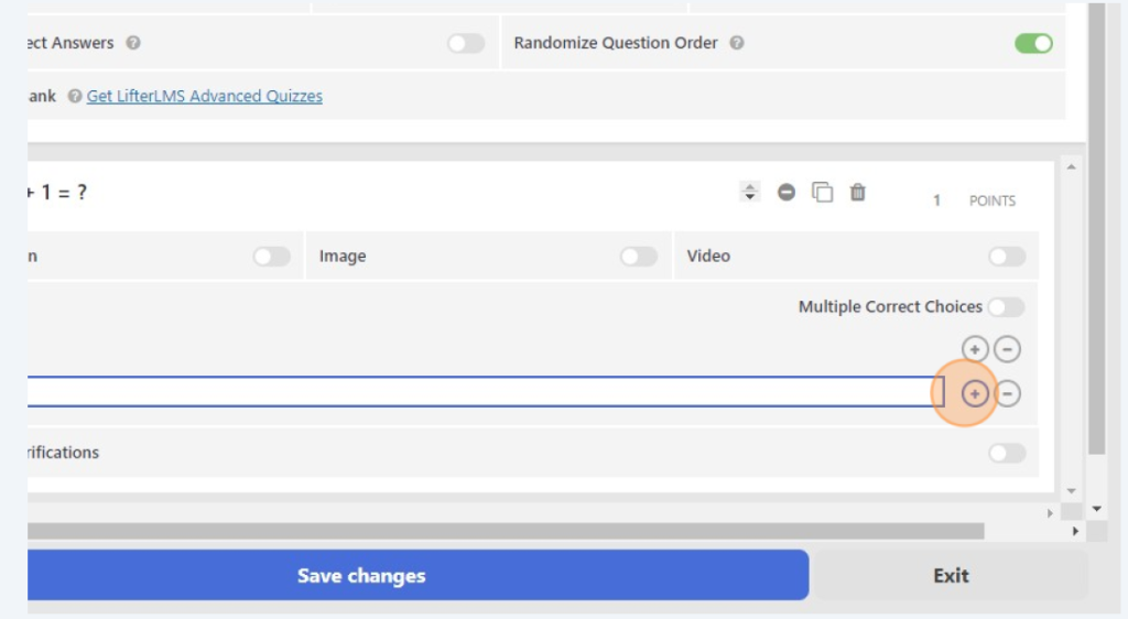 Add a Quiz into your lesson – Learning Portal